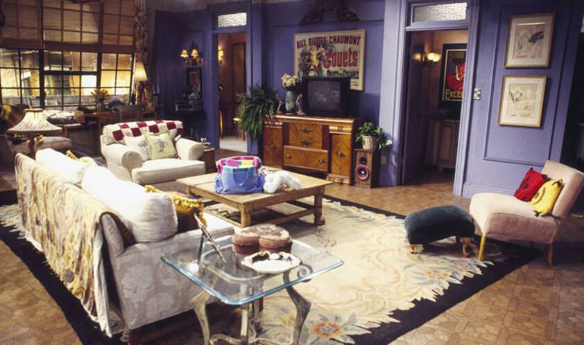 Monica Geller's Living Room On Friends