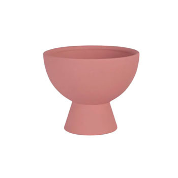 Vaso Decorativo Cálice Grande Rose