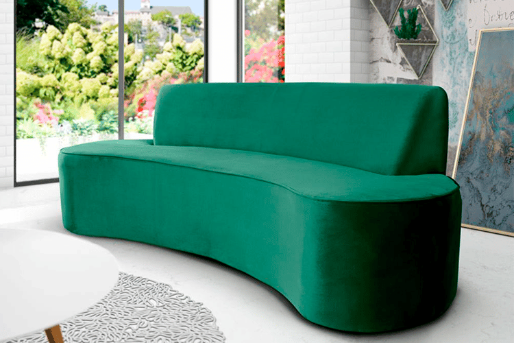 Estilo e design do sofá